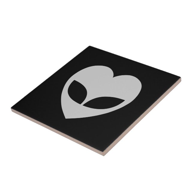 Carreau de coeur d'amour Alien (Côté)