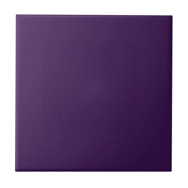 Carreau de couleur solide violet profond (Devant)