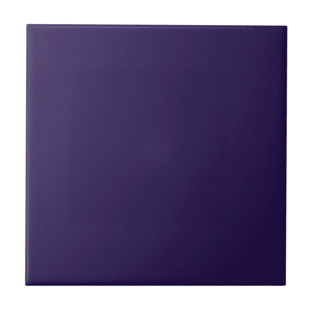 Carreau de couleur solide violet profond (Devant)