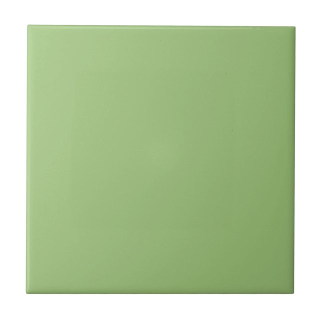 Carreau de couleur unie vert (Devant)