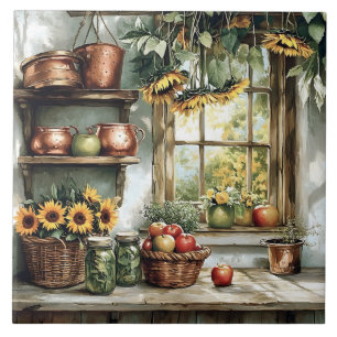 Carreau de cuisine vintage
