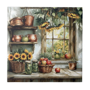 Carreau de cuisine vintage