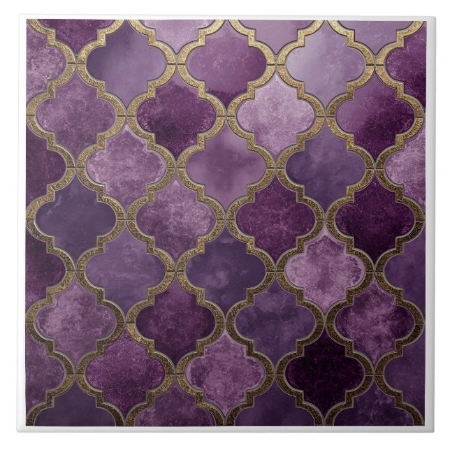 Carreau de décoration marocaine pour accentuer la  (Devant)