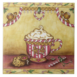 Carreau de dessous de plat Cuisine Pain d'épice