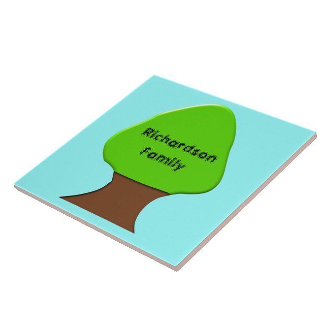 Carreau de généalogie personnalisable dans l'arbor (Côté)