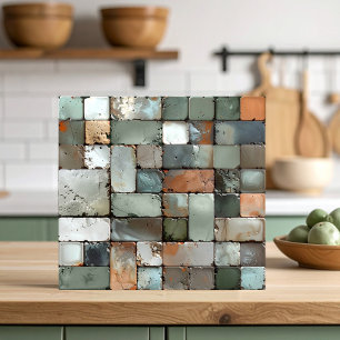 Carreau de mosaïque rustique ID1187c