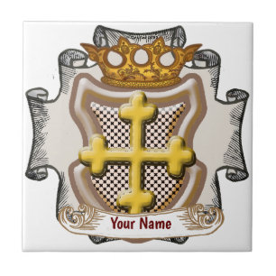 Carreau de nom de famille Dios Cross