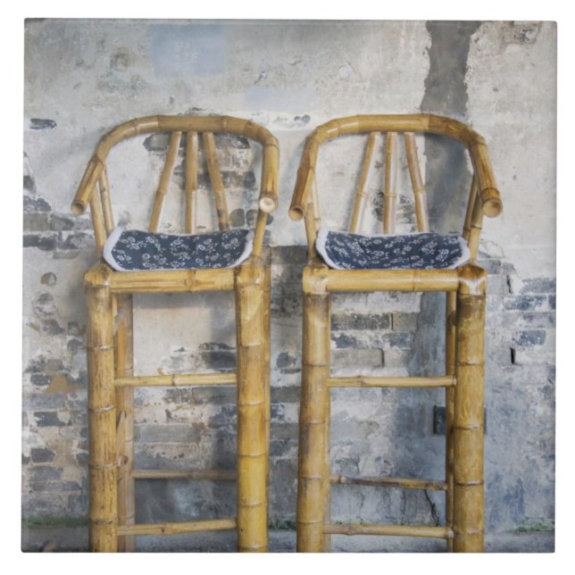 Carreau De vieilles chaises en bambou, Xitang, Zhejiang, (Devant)