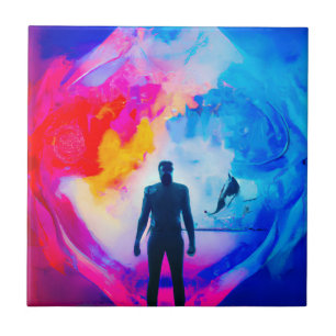 Carreau Debout dans les couleurs