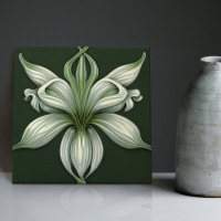 Décor Art Déco Lilly Mur Art Nouveau Carrelage cér