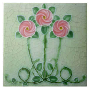 Carreau Décor Art Nouveau