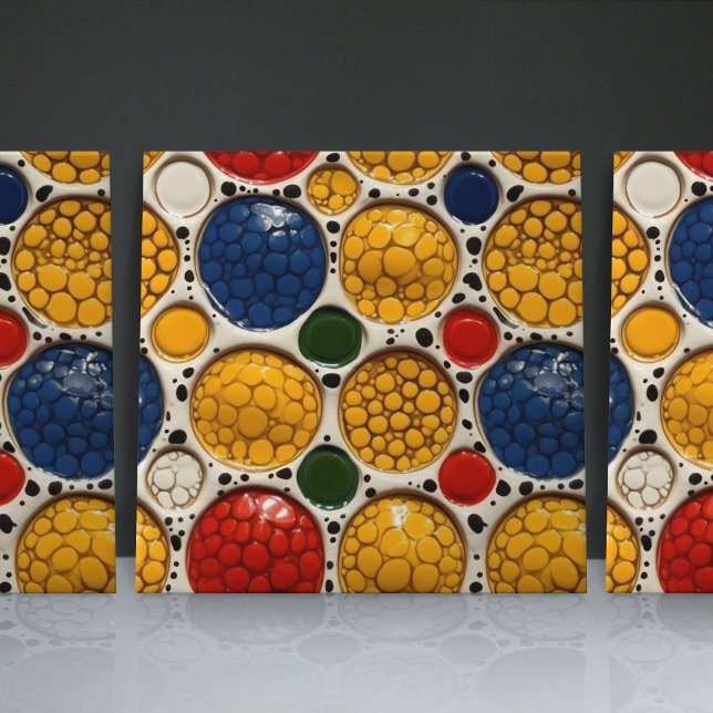 Carreau Décor Contemporain Décor Doté Faux Relief (Créateur téléchargé)