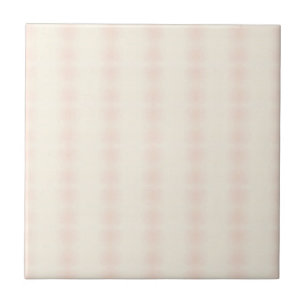 Carreau Décor d'art géométrique rose vanille