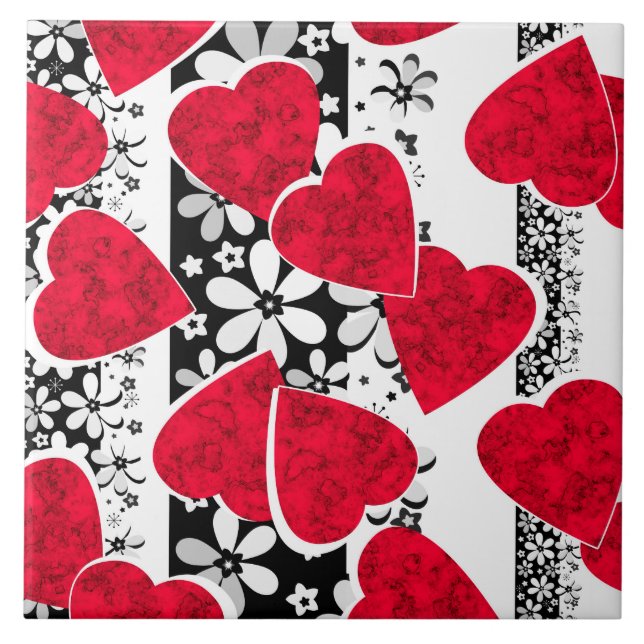 Carreau Décor de vacances (Devant)