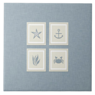 Carreau Décor rustique de plage