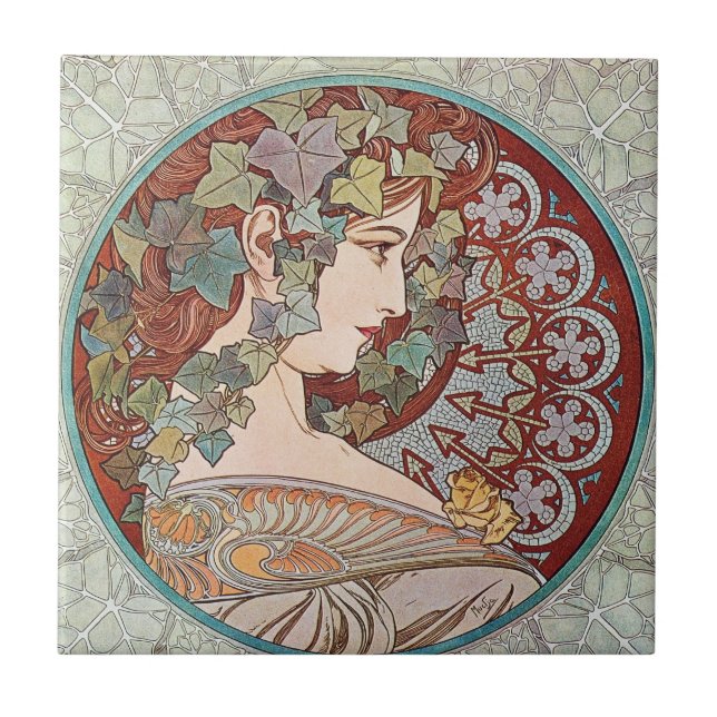 Carreau Déesse vintage Ivy (Devant)