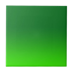 Carreau Dégradé Vert Ombre Vivid Moderne Simple
