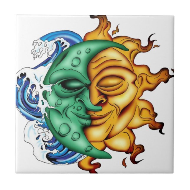 Carreau Demi-lune demi de Sun (Devant)