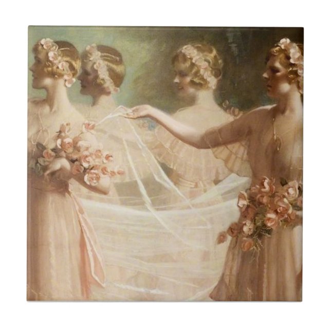 Carreau Demoiselles d'honneur (Devant)