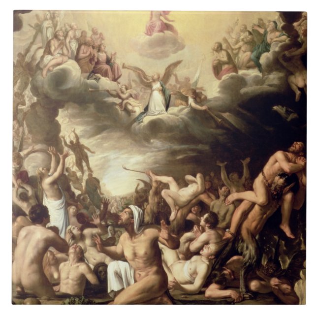 Carreau Dernier jugement (Devant)