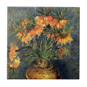 Carreau Des amis dans un vase en cuivre par Vincent van Go