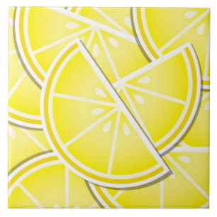 Carreau Des coins de citron funky !