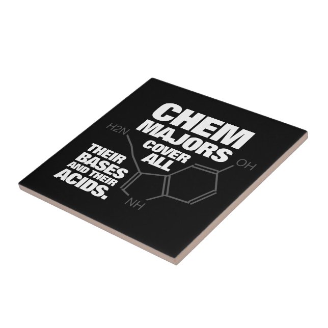 Carreau Des Majors De Chimie Drôle Couvrent Leurs Bases .. (Côté)