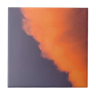 Carreau Des nuages magiques et rêvés aux couleurs magiqu