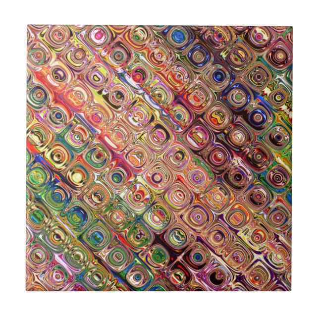 Carreau Des perles de verre spectaculaires (Devant)