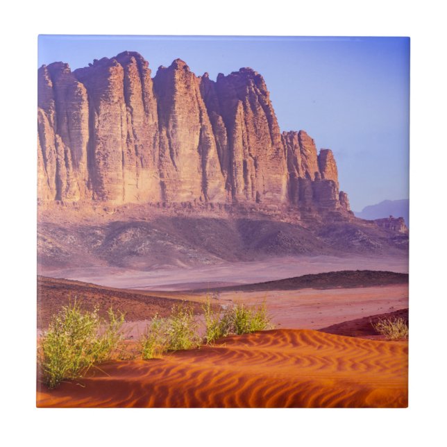 Carreau Désert du Wadi Rum en Jordanie, Vacances (Devant)