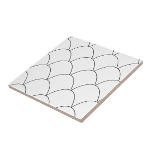 Carreau Design Art déco blanc