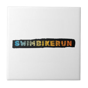 Carreau Design de triathlon