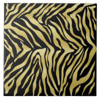 Design d'impression de peau de tigre  