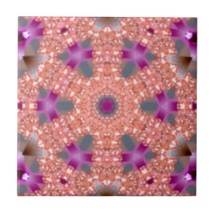 Carreau Design élégant moderne violet rose rose