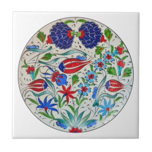 Carreau Design floral turc