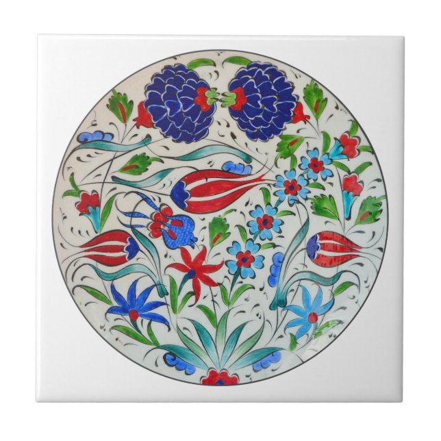Carreau Design floral turc (Devant)