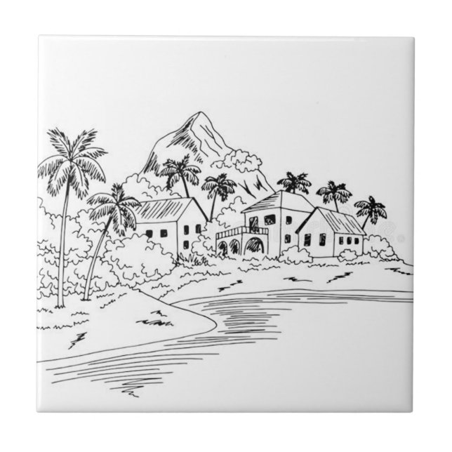Carreau Design Hawaii (Devant)