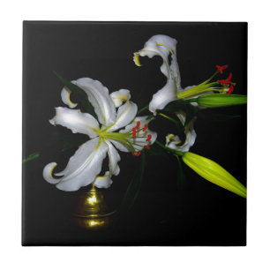 Carreau Design irlandais en laiton et en fleur