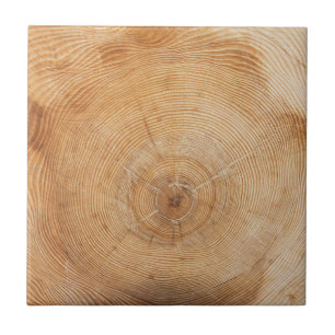 Carreau Design magique, coupe naturelle de bois