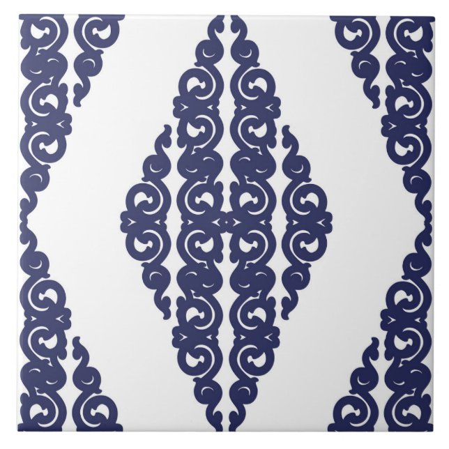 Carreau Design moderne, élégant, motif décoratif (Devant)