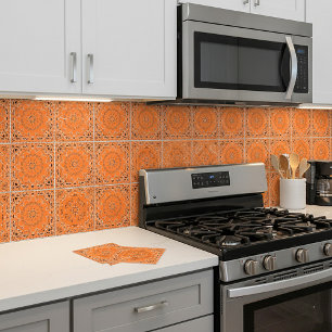 Carreau Design oriental orange