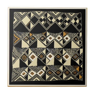 Carreau Designs africains inspirés de Kuba