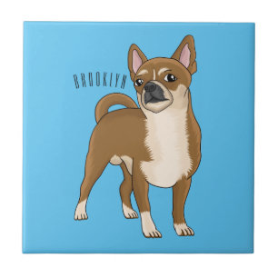 Carreau Dessin de Chihuahua pour chien