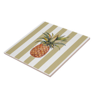 Carreau Dessous de plat - Ananas
