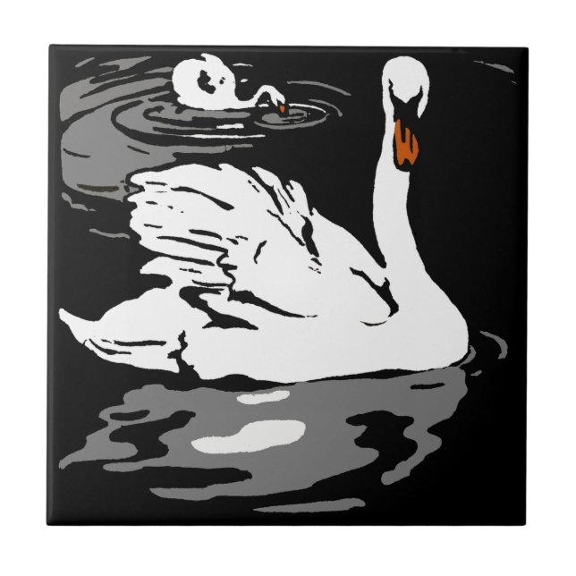 Carreau Dessous de verre animal de coupe victorien frappan (Devant)