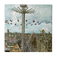 Destinations | Watercolor European Swing Ride