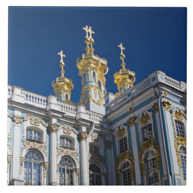 Carreau Détail de la chapelle Catherine Palace (Devant)