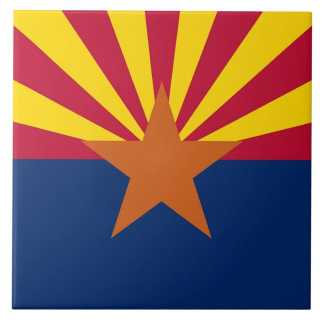 Carreau d'état de l'Arizona (Devant)