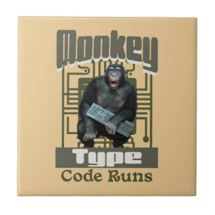 Carreau Développeur Full-Stack de type singe, code s'exécu