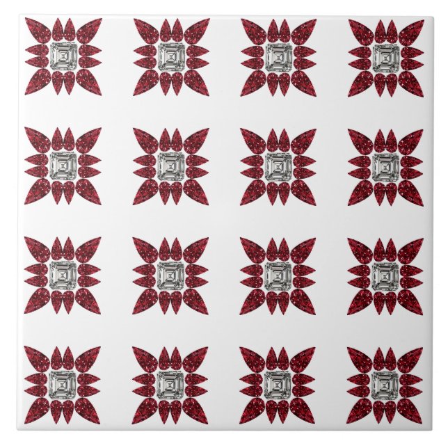 Carreau Diamant Rouge (Devant)
